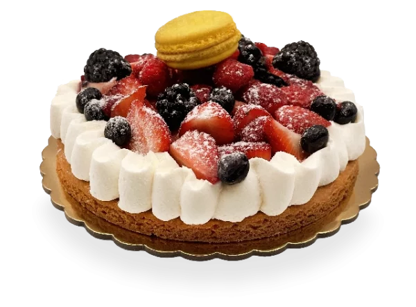 Delicious French fresh berry tart from our online bakery.