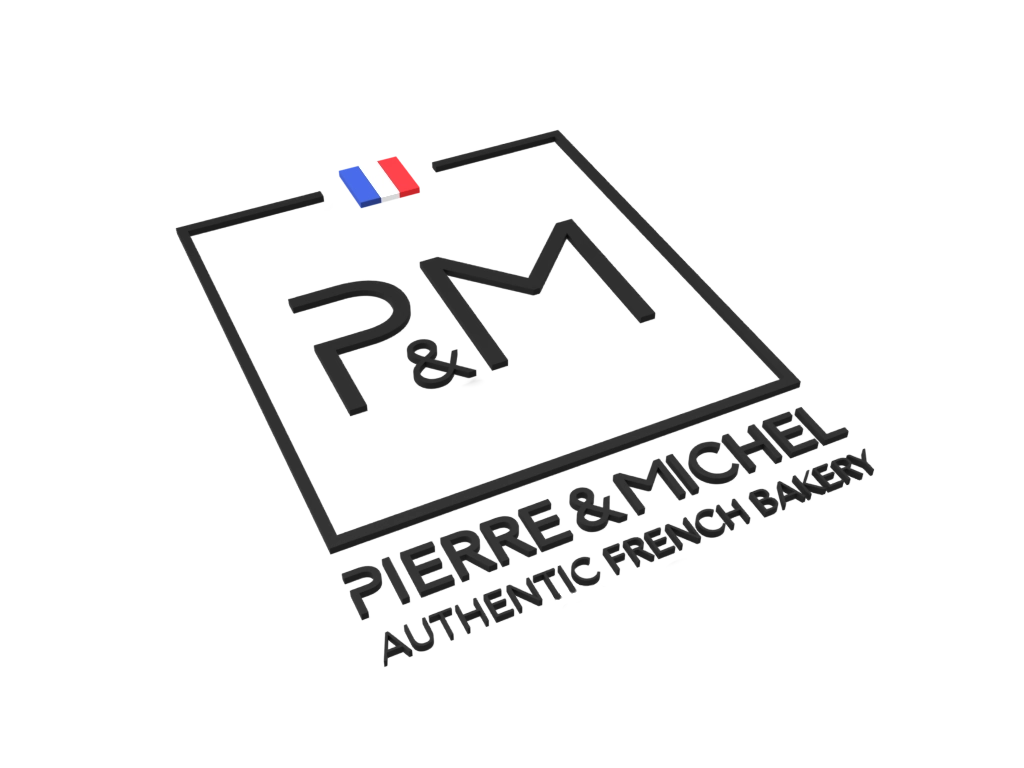 Image of Pierre and Michel Logo French Bakery in New Jersey.
