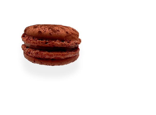 Image of French chocolate macarons
